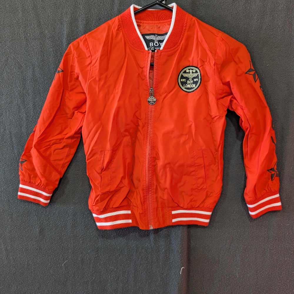 Boy London Orange Children's Jacket - EU Size 130/US 6Y